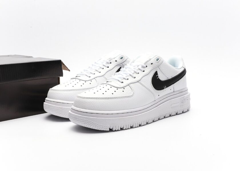 Air Force 1 Luxe Black White - Image 9