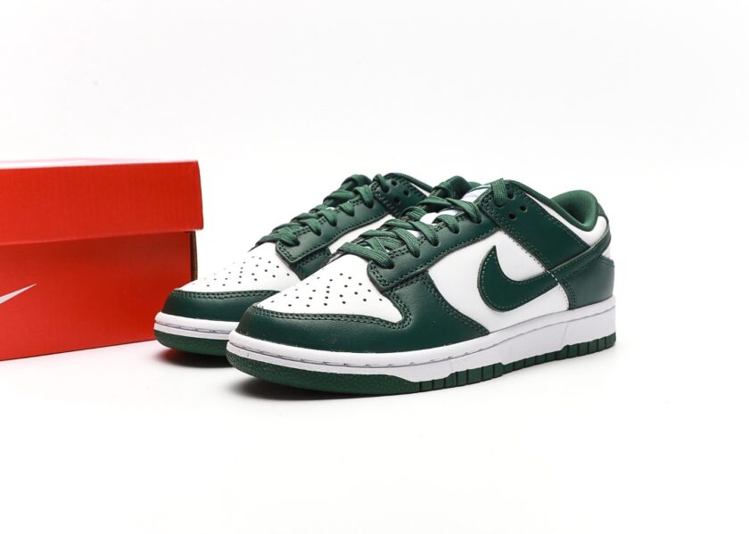 Dunk Low White Green [PK GOD] - Image 9