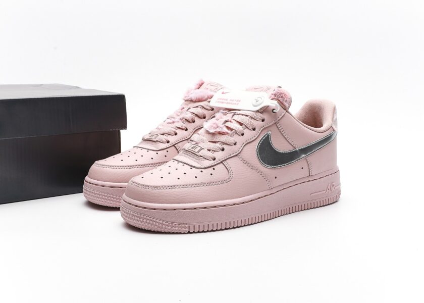 Air Force 1 Low Pink Fur - Image 9