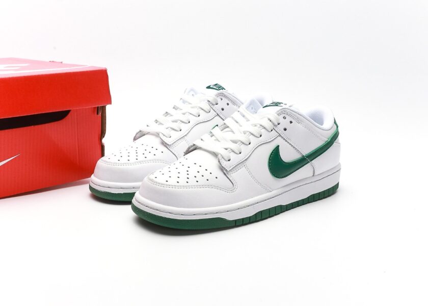 Dunk Low White Green - Image 9