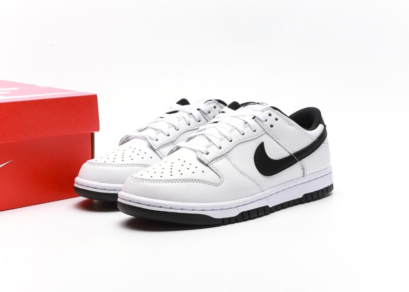 Dunk Low White Black [PK GOD] - Image 9