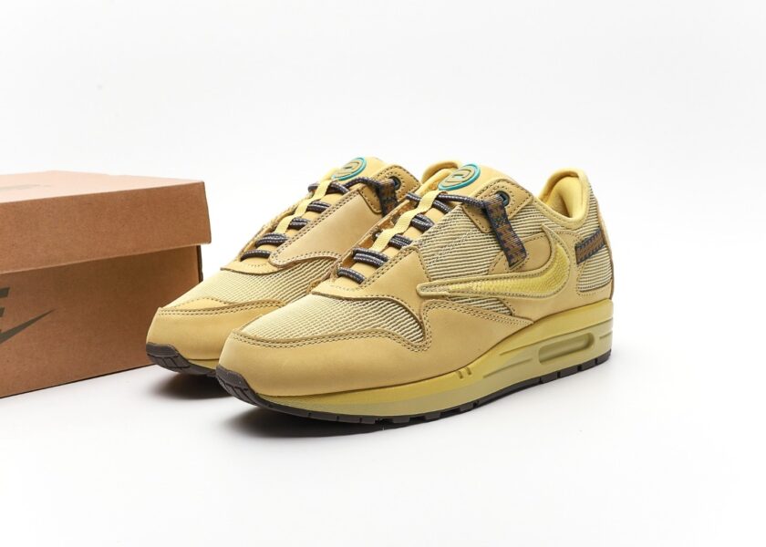 Air Max 1 Travis Scott Cactus Jack Saturn Gold [PK GOD] - Image 9