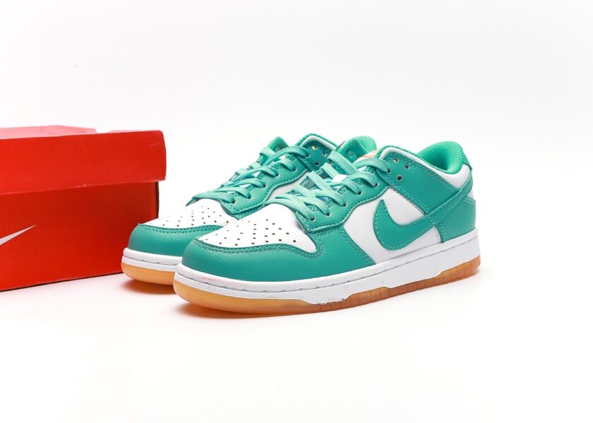 Dunk Low White Turquoise - Image 9