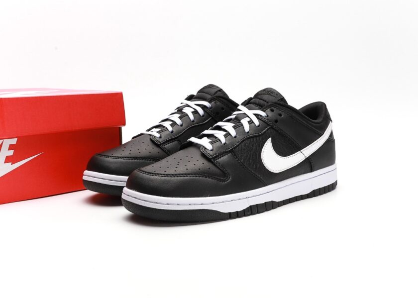 Dunk Low Black White - Image 9