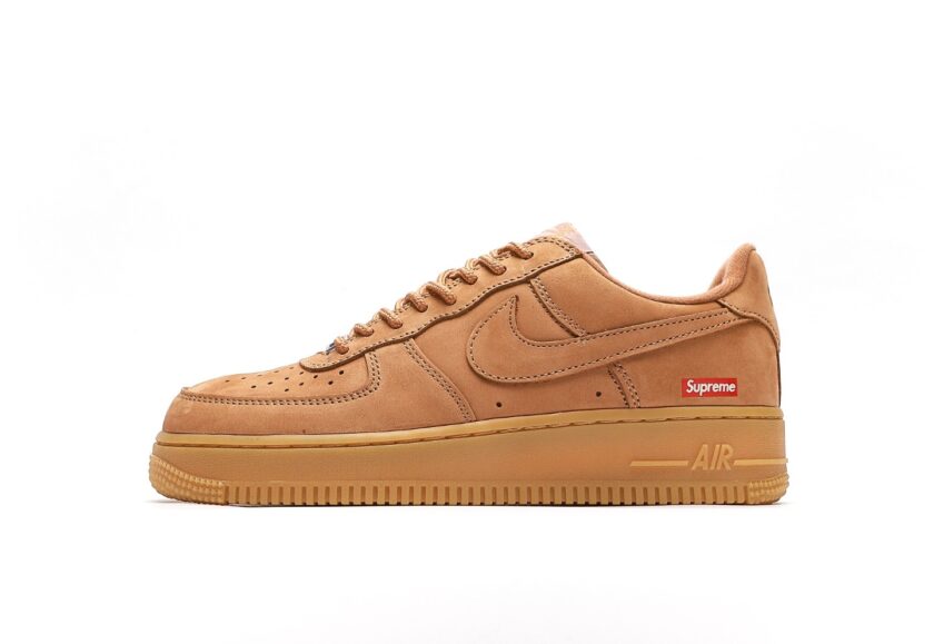 Supreme x Air Force 1 Low SP 'Wheat'