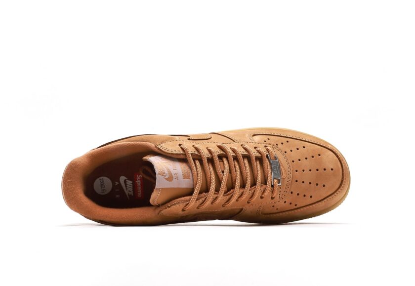 Supreme x Air Force 1 Low SP 'Wheat' - Image 3