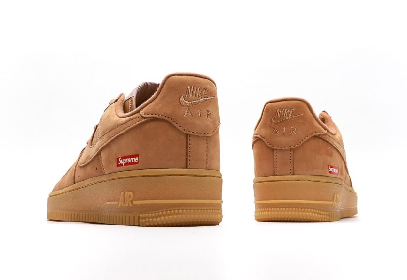 Supreme x Air Force 1 Low SP 'Wheat' - Image 6