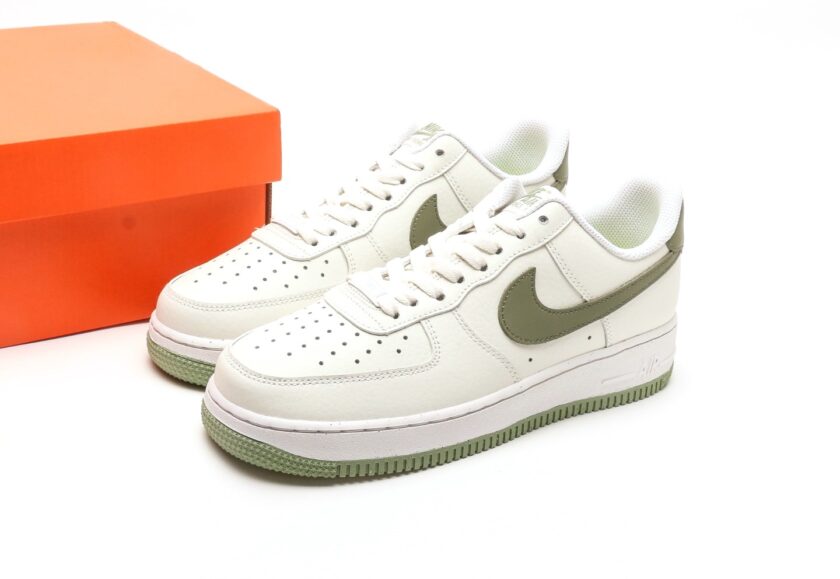 Air Force 1 Low Next Nature "Sail/Oil Green/Volt" - Image 9