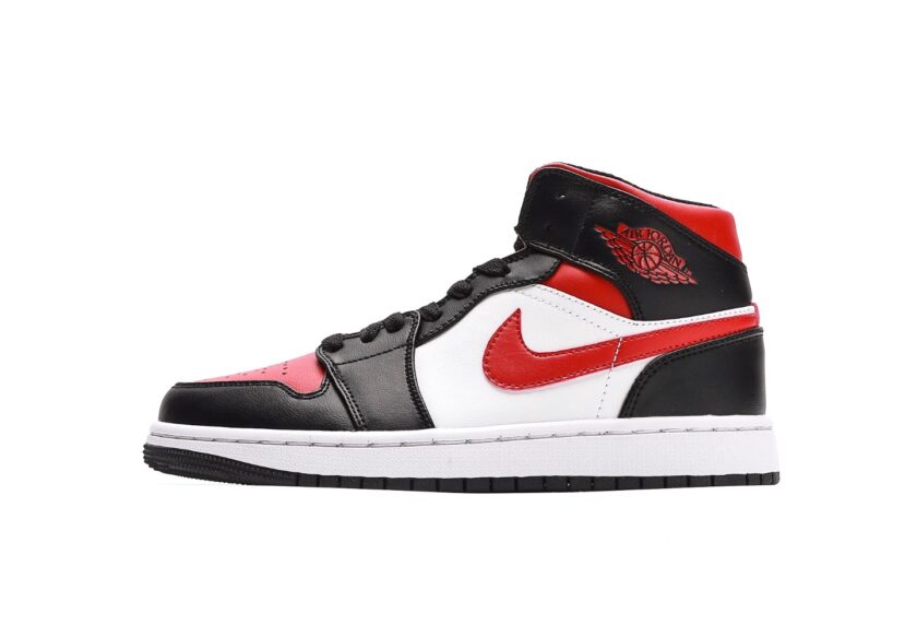 Air Jordan 1 Mid Bred Toe