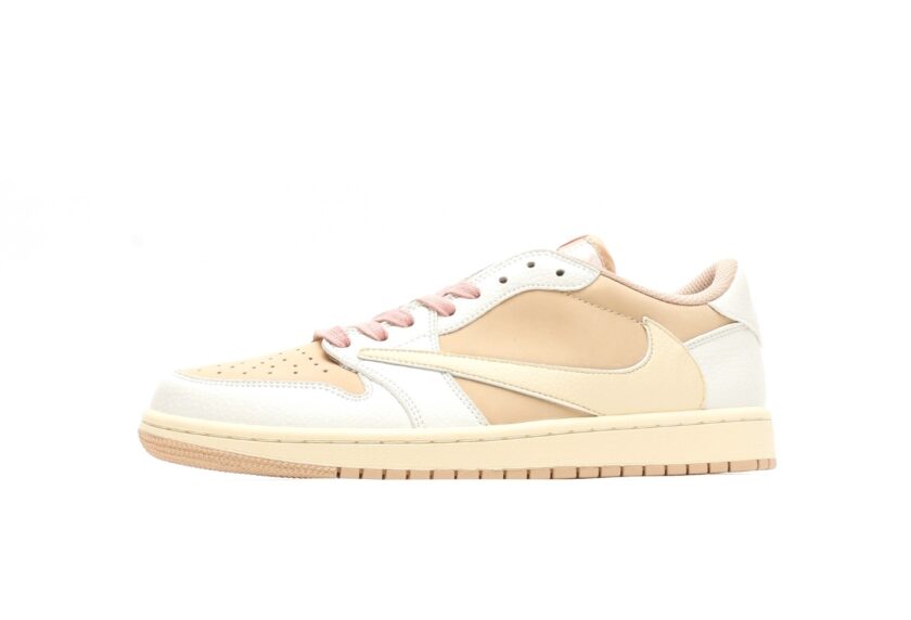 Travis Scott x Air Jordan 1 Low OG Sail Shy Pink