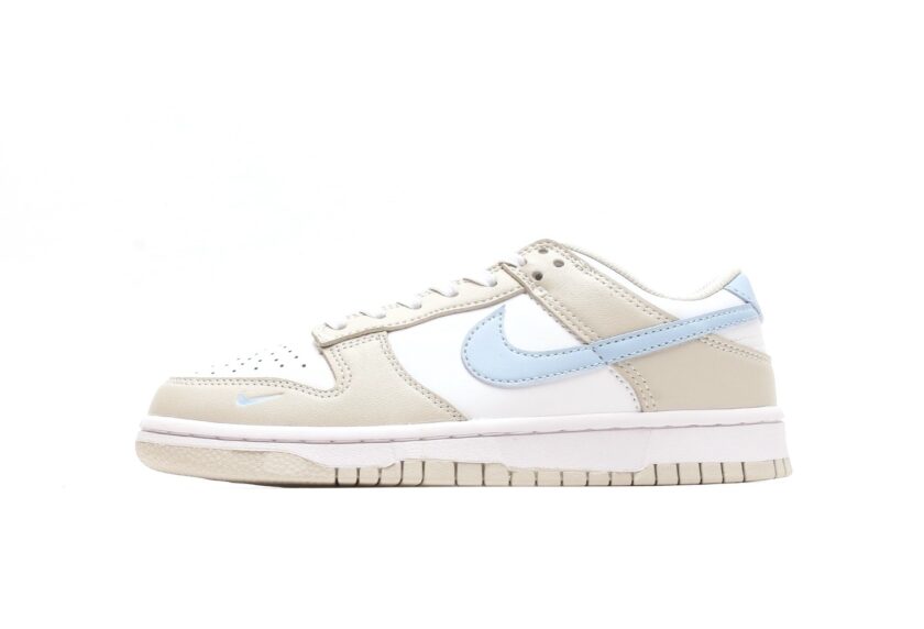 Dunk Low Grey Blue Mini Swoosh