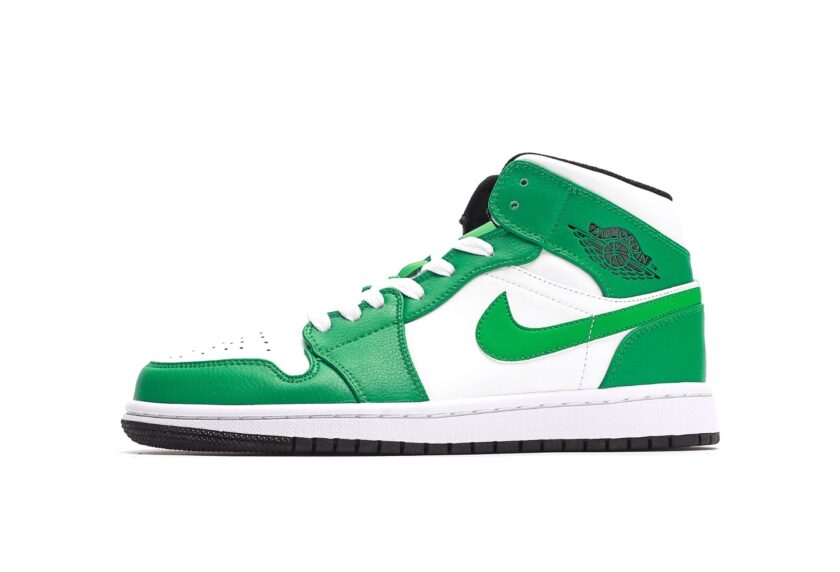 Air Jordan 1 Mid Lucky Green