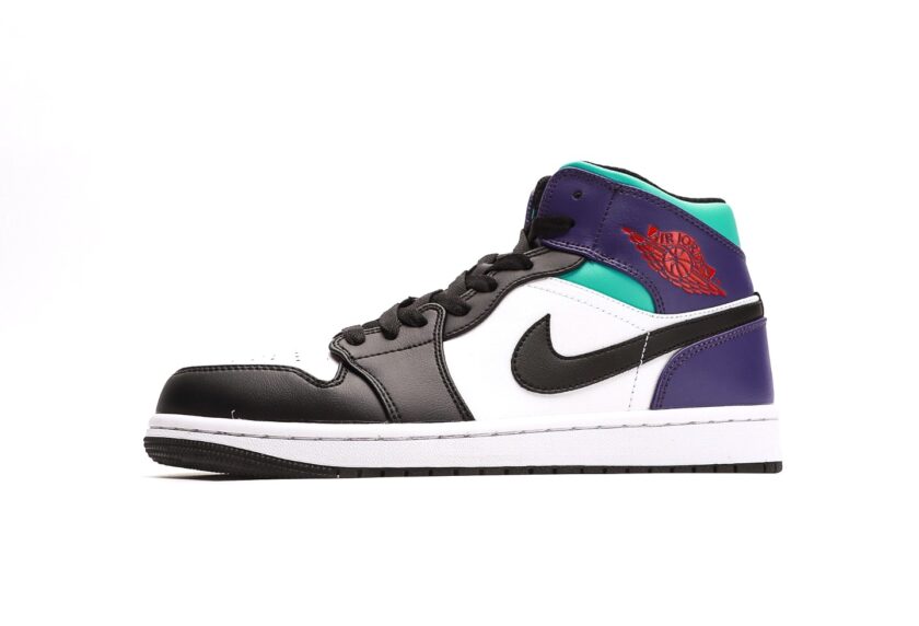 Air Jordan 1 Mid Teal Purple