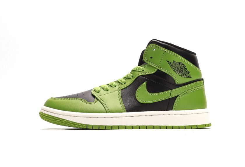 Air Jordan 1 Mid Black Green