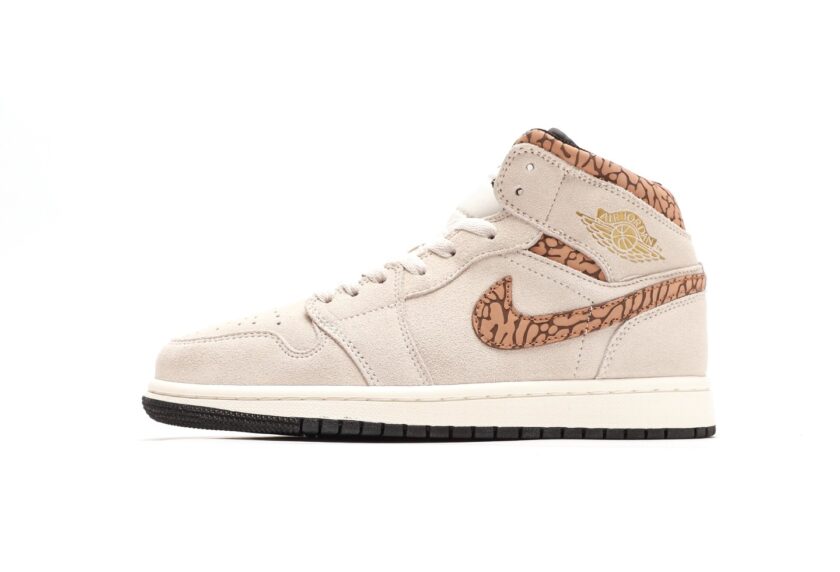 Air Jordan 1 Mid SE Brown Elephant