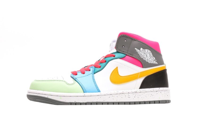 Air Jordan 1 Mid GS Multi-Color