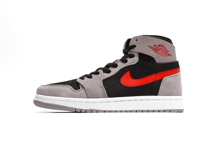 Air Jordan 1 High Zoom CMFT 2 Fire Red Cement Grey