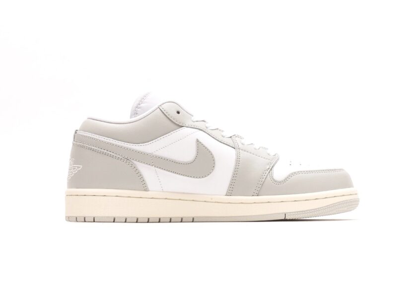 Air Jordan 1 Low "Light Grey/Sail" - Image 2