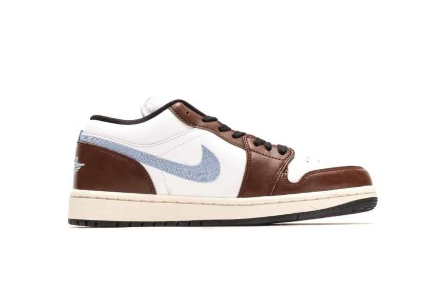 Air Jordan 1 Low SE 'Mocha Blue Grey' - Image 2