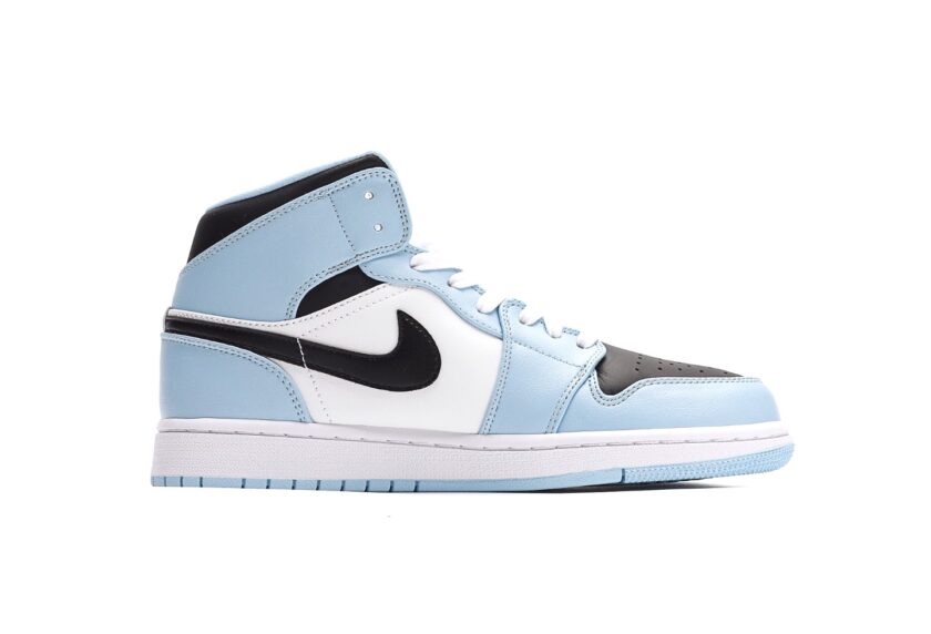 Air Jordan 1 Mid Ice Blue - Image 2