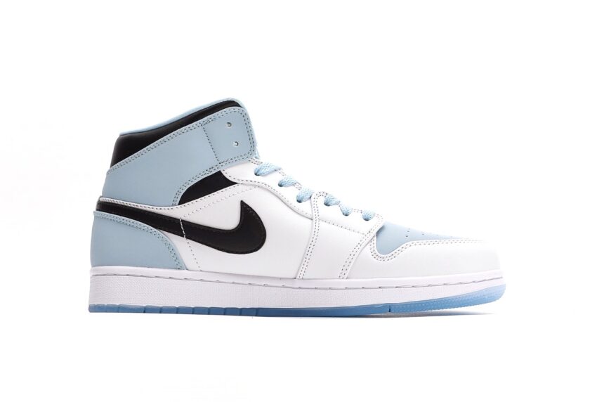 Air Jordan 1 Mid Ice Blue - Image 2