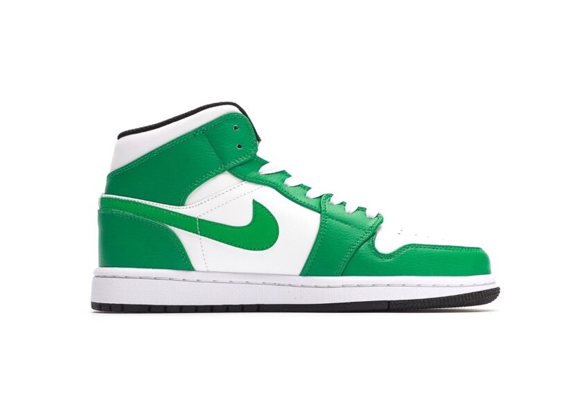 Air Jordan 1 Mid Lucky Green - Image 2