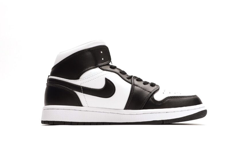 Air Jordan 1 Mid Hologram Black White - Image 2