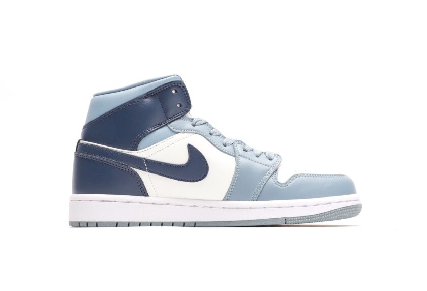 Air Jordan 1 Mid Blue - Image 2