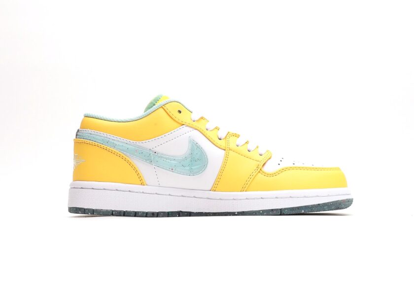 Air Jordan 1 Low Yellow White Grind - Image 2