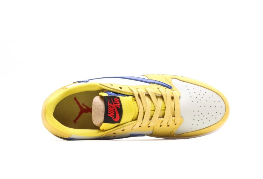 Travis Scott x Air Jordan 1 Low OG Canary - Image 3