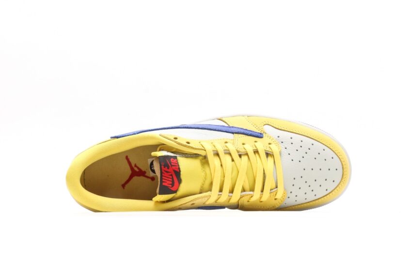 Travis Scott x Air Jordan 1 Low OG Canary [PK GOD] - Image 3