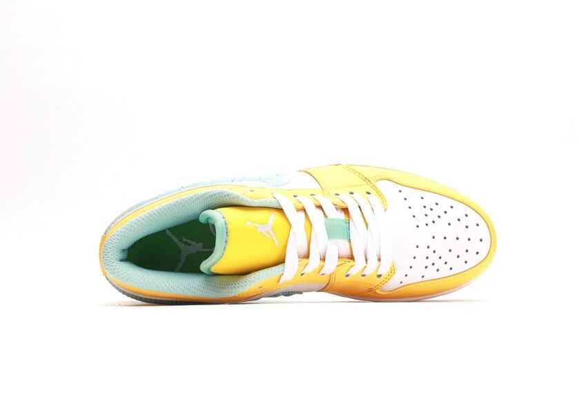 Air Jordan 1 Low Yellow White Grind - Image 3