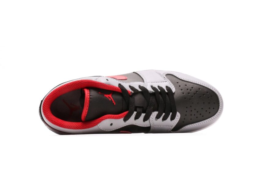 Air Jordan 1 Low "Black Cement/Fire Red" - Image 3