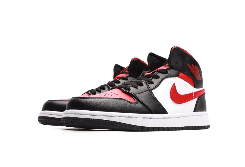 Air Jordan 1 Mid Bred Toe - Image 5