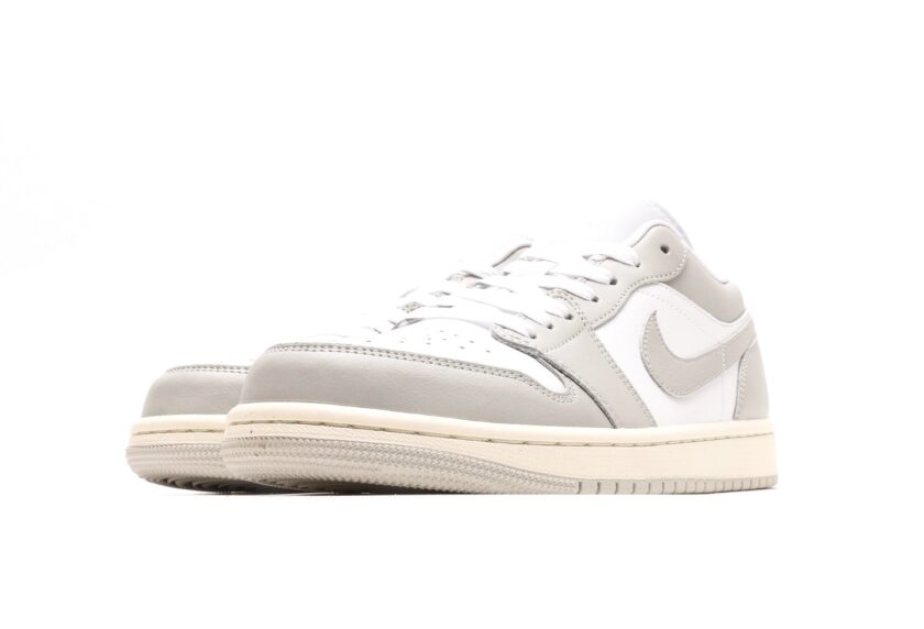 Air Jordan 1 Low "Light Grey/Sail" - Image 5