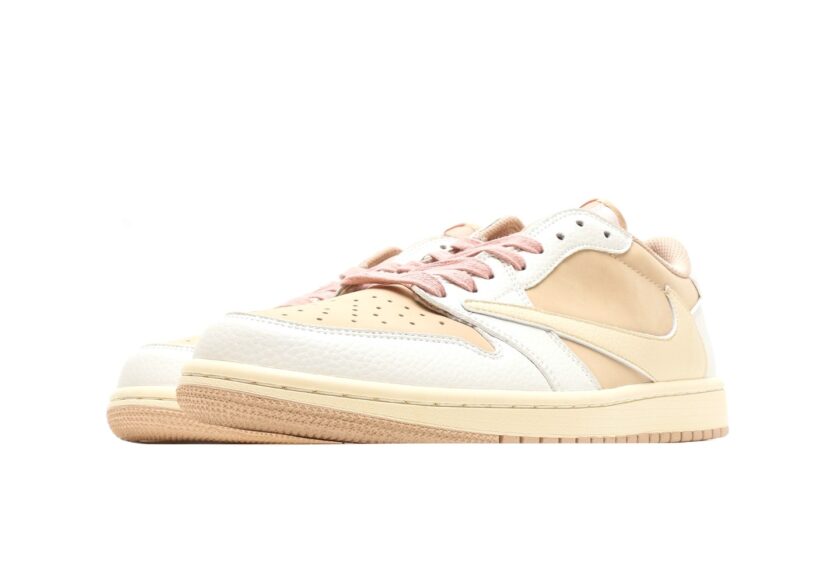 Travis Scott x Air Jordan 1 Low OG Sail Shy Pink - Image 5