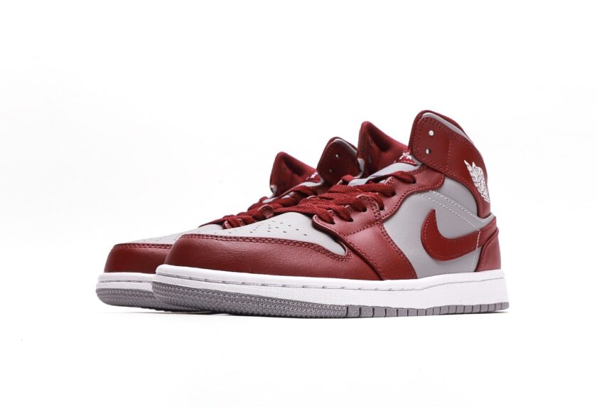 Air Jordan 1 Mid Team Red - Image 5