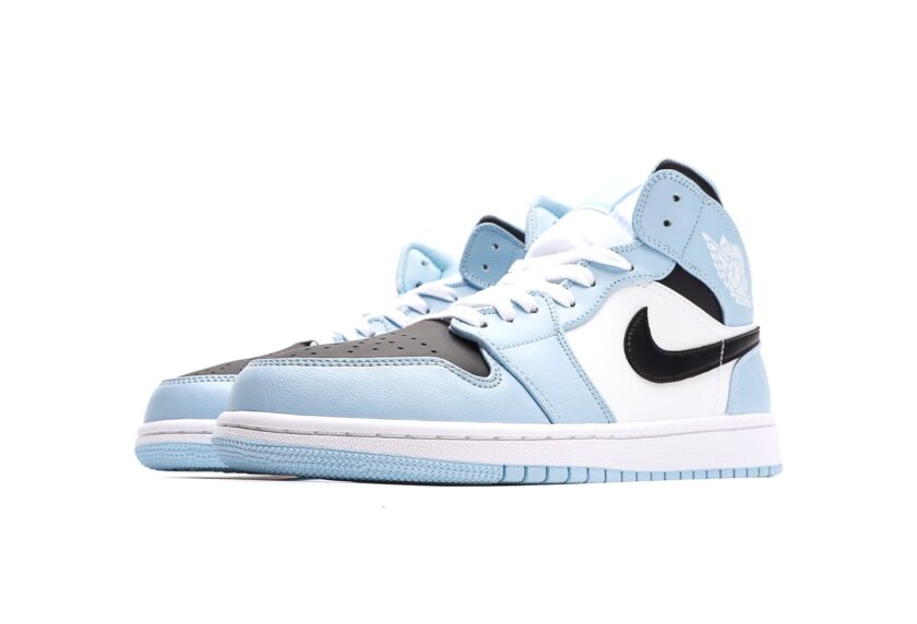 Air Jordan 1 Mid Ice Blue - Image 5