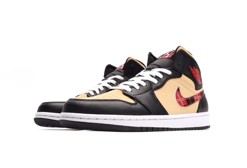 Air Jordan 1 Mid Tartan Swoosh - Image 5