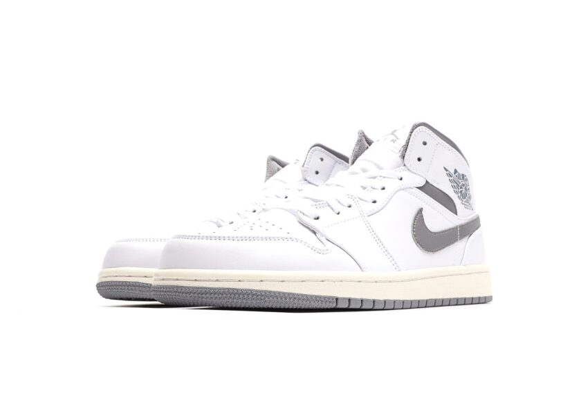 Air Jordan 1 Mid Neutral Grey - Image 5