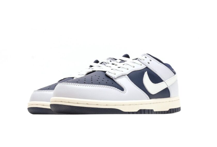 Dunk Low GS Football Grey Midnight Navy - Image 5