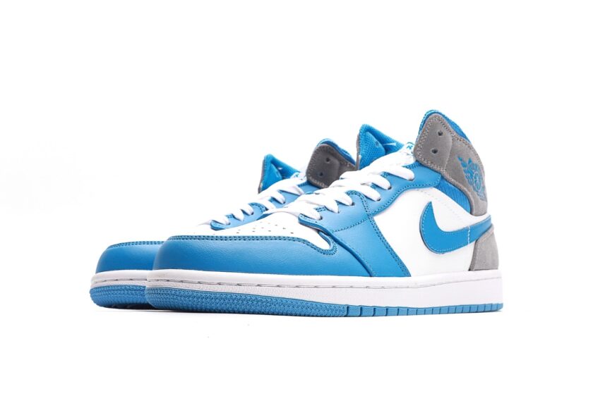 Air Jordan 1 Mid University Blue - Image 5