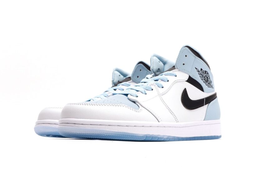 Air Jordan 1 Mid Ice Blue - Image 5