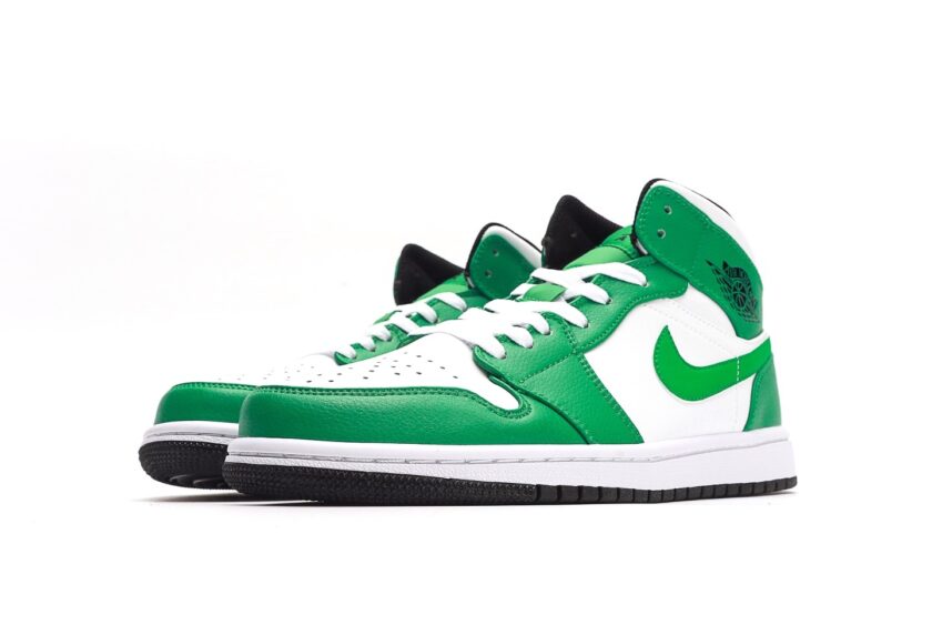 Air Jordan 1 Mid Lucky Green - Image 5