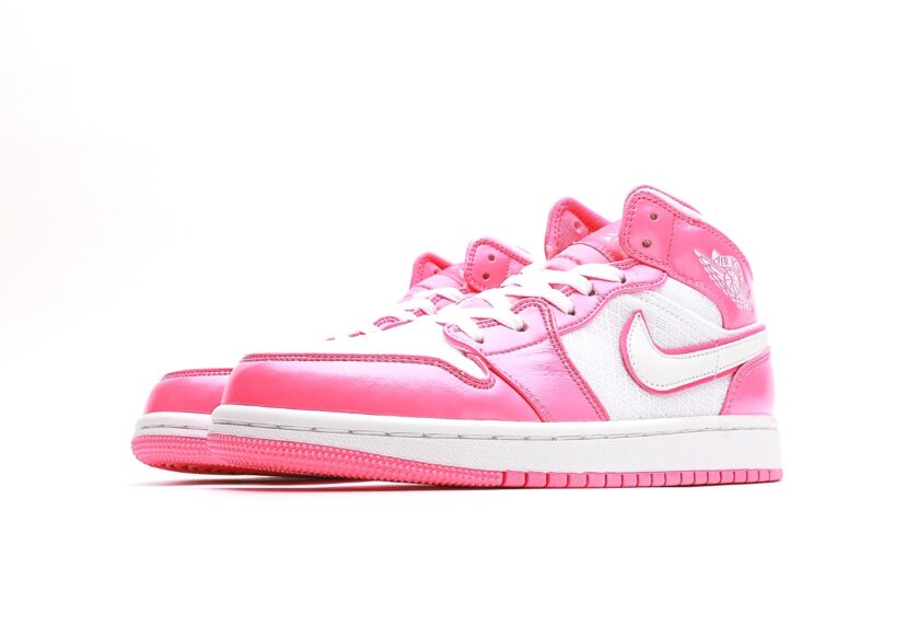 Air Jordan 1 Mid GS Hyper Pink - Image 5