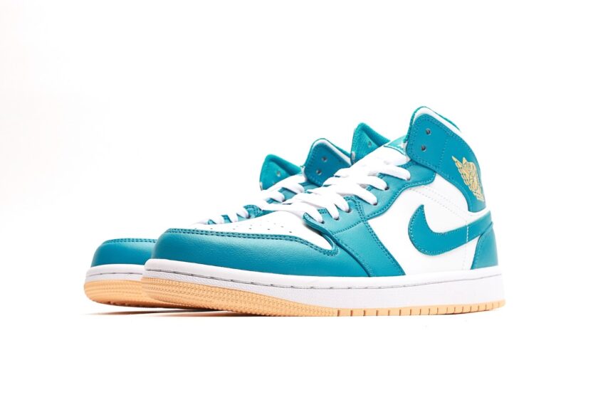 Air Jordan 1 Mid Aquatone - Image 5