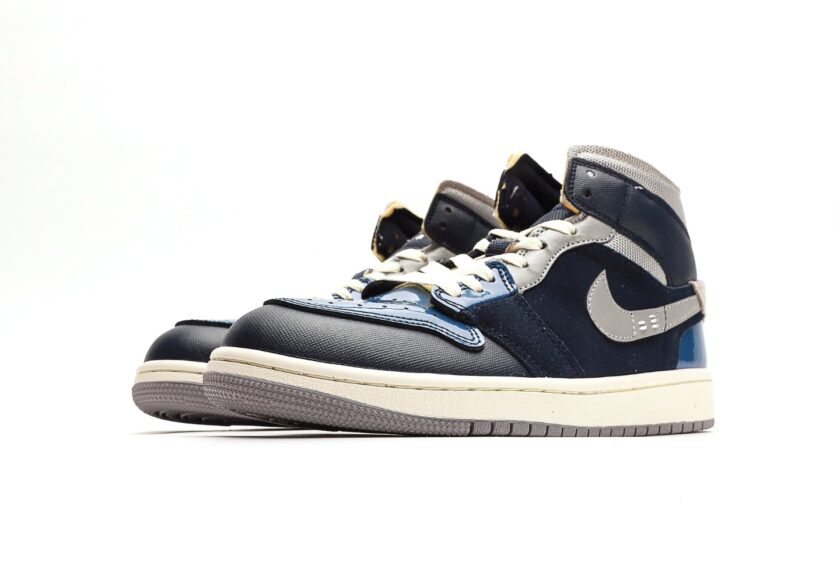 Air Jordan 1 Mid SE Craft Obsidian - Image 5