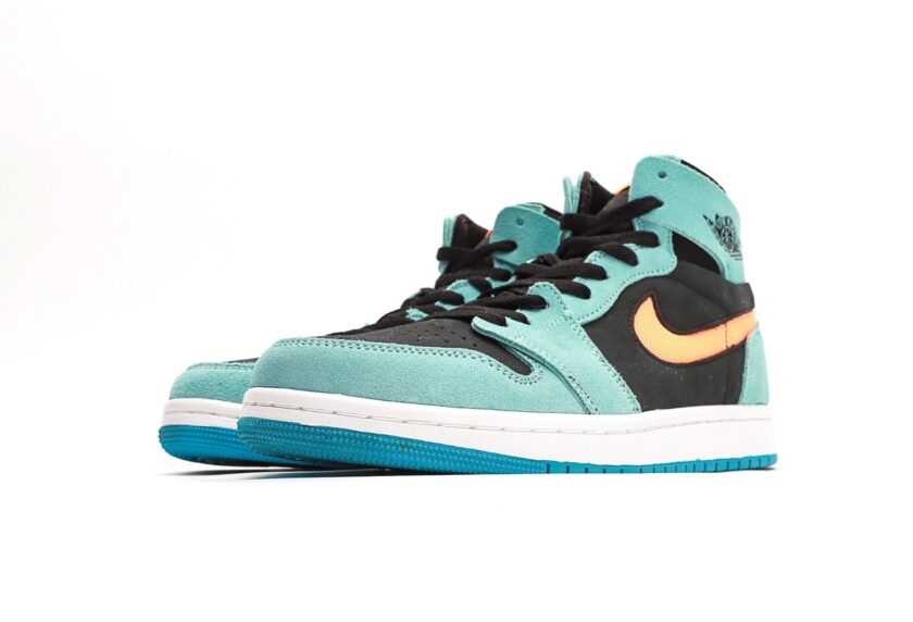 Air Jordan 1 High Zoom CMFT 2 Bleached Aqua - Image 5