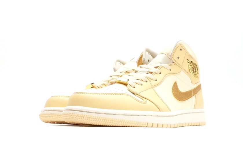 Air Jordan 1 Mid Pale Vanilla Coconut Milk - Image 5