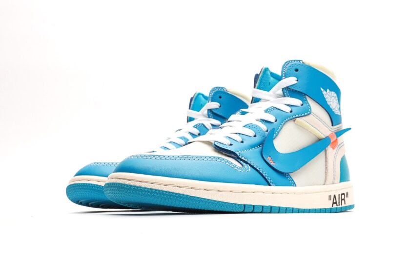 Off-White Air Jordan 1 Powder Blue - Image 5